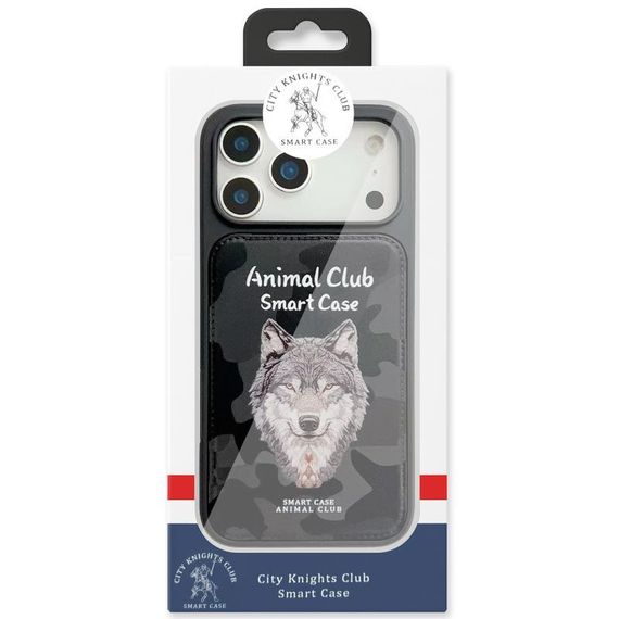 TPU+PC чохол Animal Club для Apple iPhone 17 Pro (6.3") Black | Зображення 2