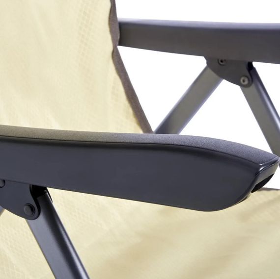 Крісло розкладне Uquip Justy XL Sand/Grey (244045) (DAS303231) | Зображення 1