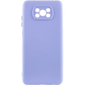 Чохол Silicone Cover Ummi Lakshmi Full Camera (AA) для Xiaomi Poco X3 NFC / Poco X3 Pro Бузковий / Dasheen