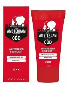 Вагинальный лубрикант Original CBD from Amsterdam - Waterbased Lubricant, 50 ml Sex Aura