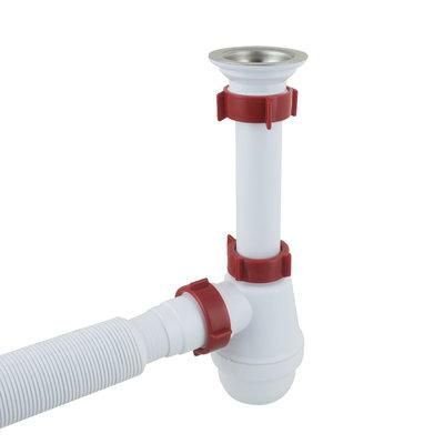 Сифон для умивальника Polmark 1 1/4"X40 З Резьбовим Випуском 40x40/50 PM 40 SF 10 03 | Зображення 1