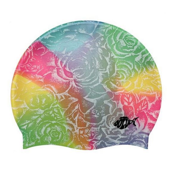 Шапочка для плавания женская Rose Flower NE-DL-108P, мультиколлор