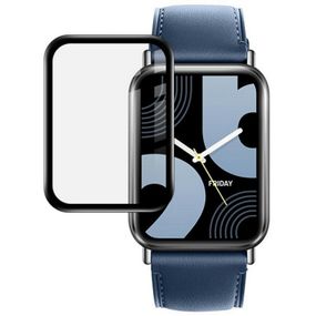 Полимерная пленка 3D (full glue) (тех.пак) для Xiaomi Mi Band 9 Pro Черный