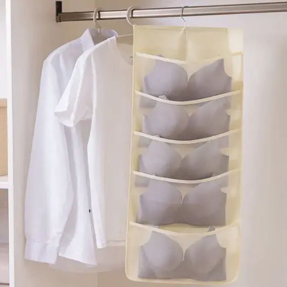 Органайзер підвісний шафа для білизни двосторонній Weekeight Travel | Зображення 1