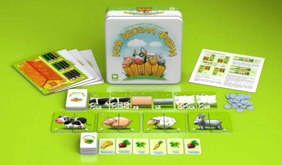 Настольная игра Моя Веселая Ферма (My Happy Farm) укр. | Зображення 2