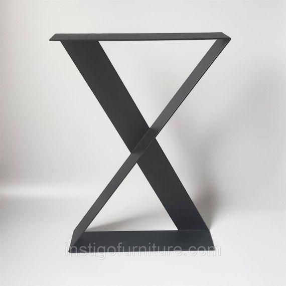 Комплект опор для стола из металла 500×104mm, H=730mm (Стальная пластина: 100x4,0mm) | Зображення 2