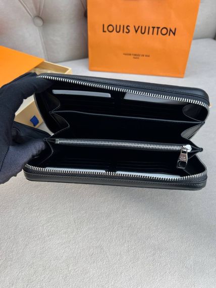 Органайзер чорний Louis Vuitton Zippy XL Damier Infini k425 | Зображення 1