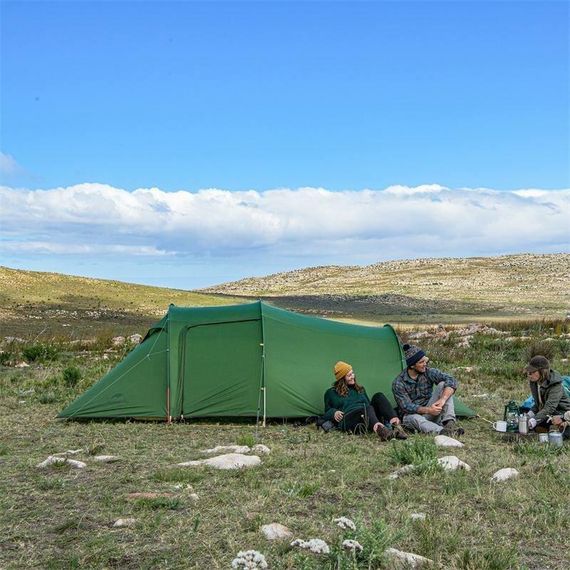 Намет двомісний з футпринтом Naturehike Opalus NH20ZP001, 210T, помаранчевий | Зображення 1