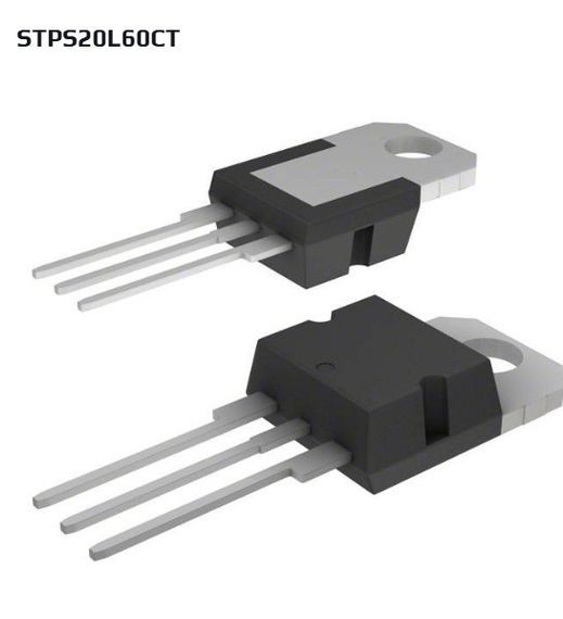 Транзистор 60V 20А ТО-220 STPS20L60СТ