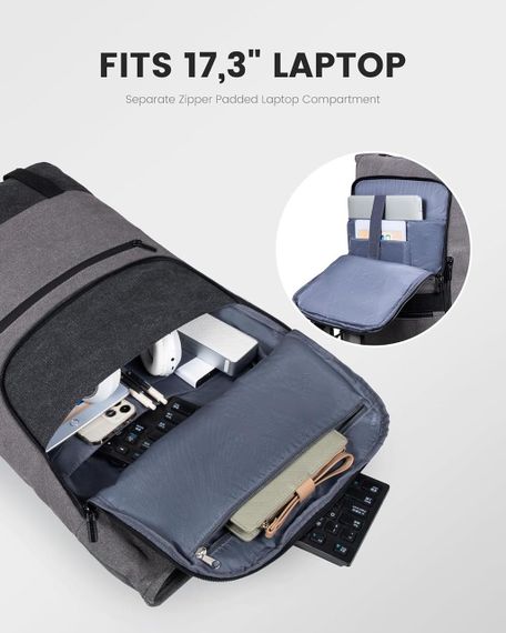 Рюкзак LOVEVOOK, великий рюкзак, водонепроникний рюкзак, універсальний рюкзак | Зображення 3