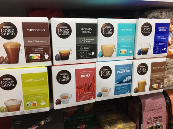 Капсули для кавомашини Nescafé Dolce Gusto — 16 шт, різні смаки: еспресо, латте, капучино, оригінал