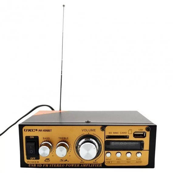 Потужний підсилювач AMP 699 Bluetooth UKC | Зображення 1