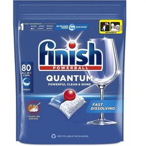 Капсулы для посудомоечных машин Finish Quantum All in 1 (80 шт)