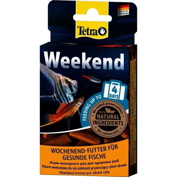 Корм Tetra Weekend для акваріумних рибок на період тривалої відсутності палички 20 шт
