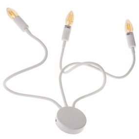 Бра настенное накладное на гибкой ножке BL-423WQ/3 E14 WH