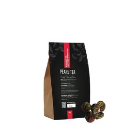 В&#8217;язаний зелений китайський чай Полуниця Імператора 5 шт/уп Pearl Tea