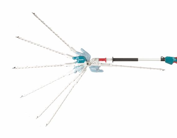 Ножиці для живоплоту акумуляторні з довгою ручкою Makita DUN500WZ (без акумуляторів та зарядного пристрою) | Зображення 5