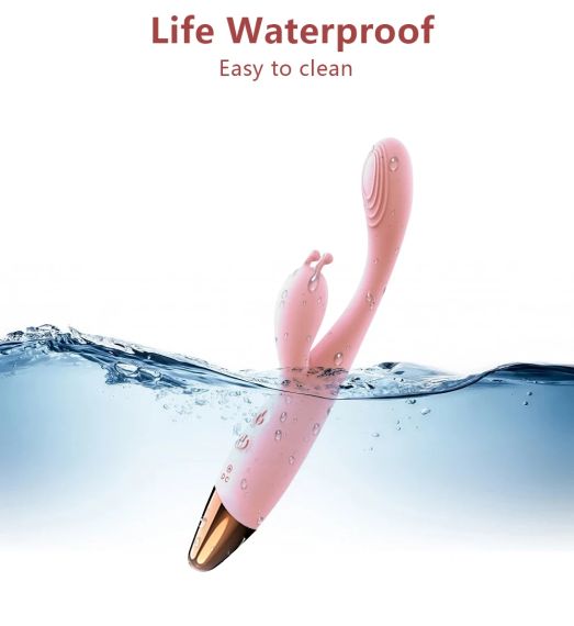 Вибратор- кролик с подогревом "Snail G stimulant", цвет розовый, 12 режимов вибрации sexstyle | Зображення 4