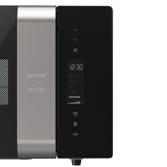 Микроволновая печь Gorenje MO23ORAB/ 23 л /сенсорн упр/ дисплей/м/в-мощн- 900 Вт/гриль 1200 Вт/черная (MO23ORAB) | Зображення 4