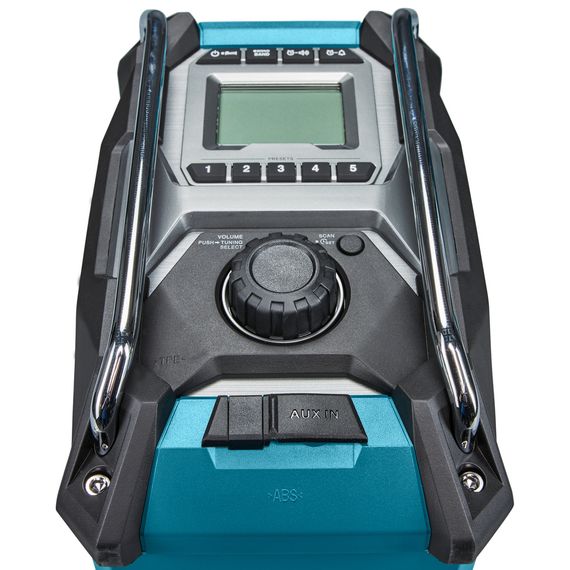 Радіоприймач акумуляторний Makita MR001GZ (XGT, LXT, CXT, FM/AM, 2 x 5 Вт, без акумуляторів та зарядного пристрою) | Зображення 5