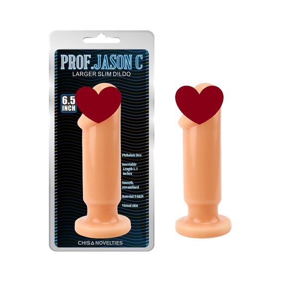 Великий анальний фалоімітатор Large Slim Dildo Sex Aura