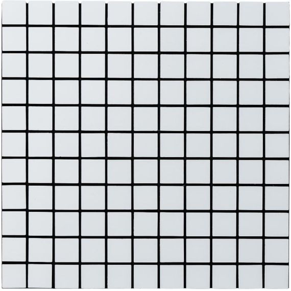 Самоклеюча алюмінієва плитка 300х300х3мм Біла мозайка SW-00001775