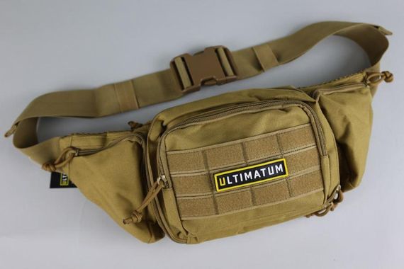 Сумка тактическая на пояс ULTIMATUM RT-258 , Мужская тактическая сумка бананка с системой Molle | Зображення 2