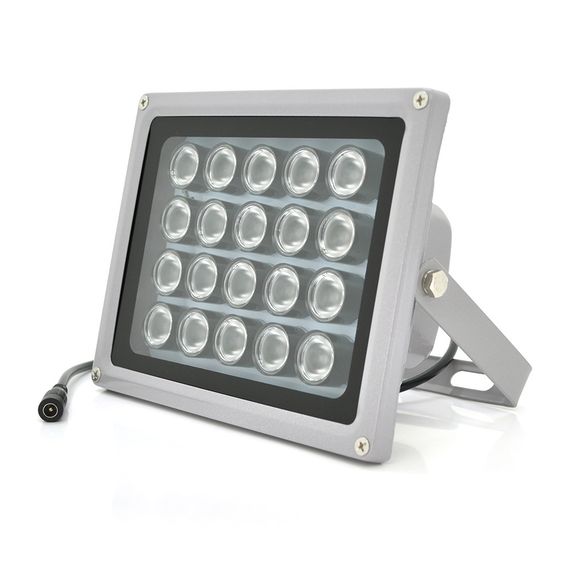 ІЧ-прожектор GY-IR20. 12V, 40W, 20LED, IP66, 850Нм, кут огляду 90 °