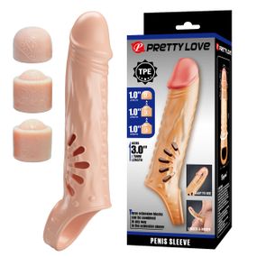 Насадка презерватив Pretty Love - Rafael Penis Sleeve, BI-026270H Sex Aura