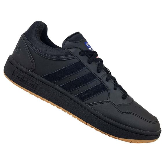Кросівки-кеди чоловічі adidas Hoops 3.0 GY4727 (чорні, повсякденні, закриті, круглорічні, бренд адідас) | Зображення 1