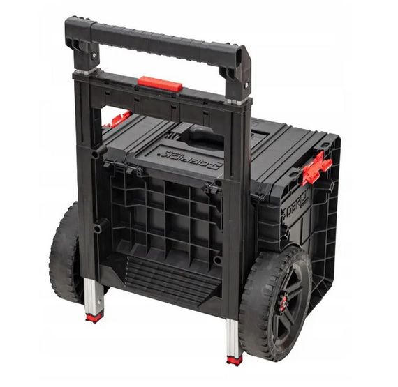 Ящик для інструментів на колесах, 19", 490x415x660, SYSTEM PRO Cart Plus, SKRWQCPRO2PCZAPG001, QBRICK | Зображення 1