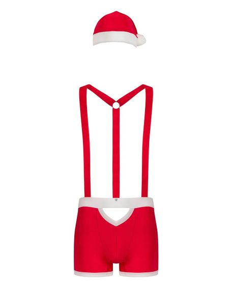 Чоловічий еротичний костюм Санта-Клауса Obsessive Mr Claus, S/M | Зображення 4
