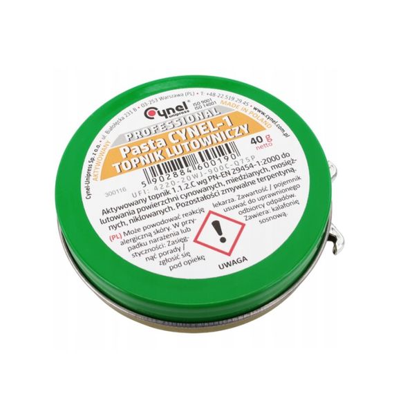 Канифольный флюс - паста Cynel PASTA 40 г