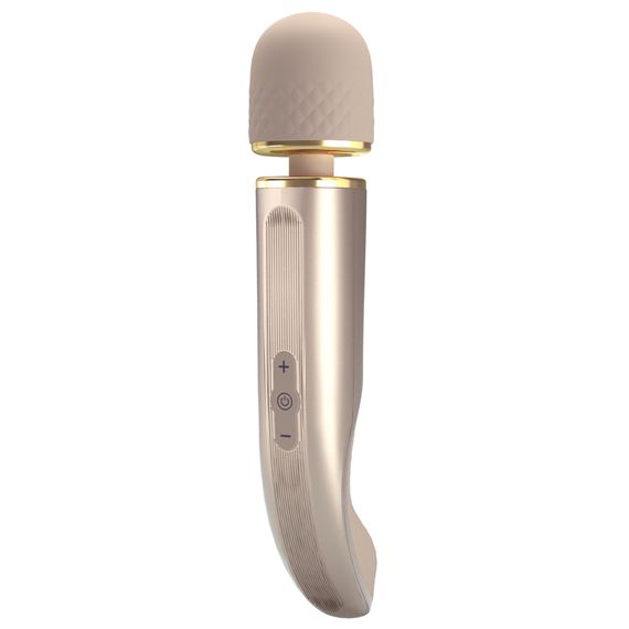 Універсальний вібромасажер Pretty Love Interesting Massager, золотий | Зображення 4