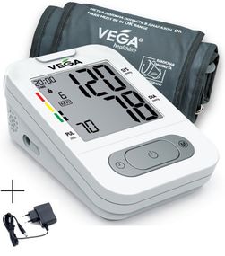 Тонометр VEGA VA-350 с оригинальной манжетой 22-42см + адаптером гарантия 5 лет