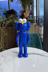 Статуетка Kaws BFF Blue колекційна фігурка для інтер'єру 30 см синій kw019