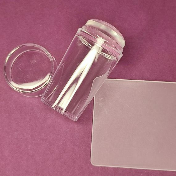 Силіконовий міні-штамп для стемпінга (прозорий)