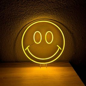Неоновый светильник Смайл 500х500 acr-n000102