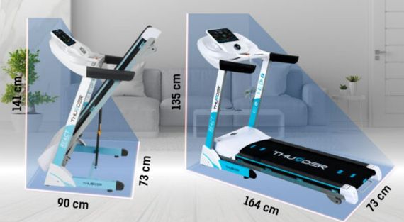 Бігова доріжка THUNDER REACT-S-WHITE | Зображення 4