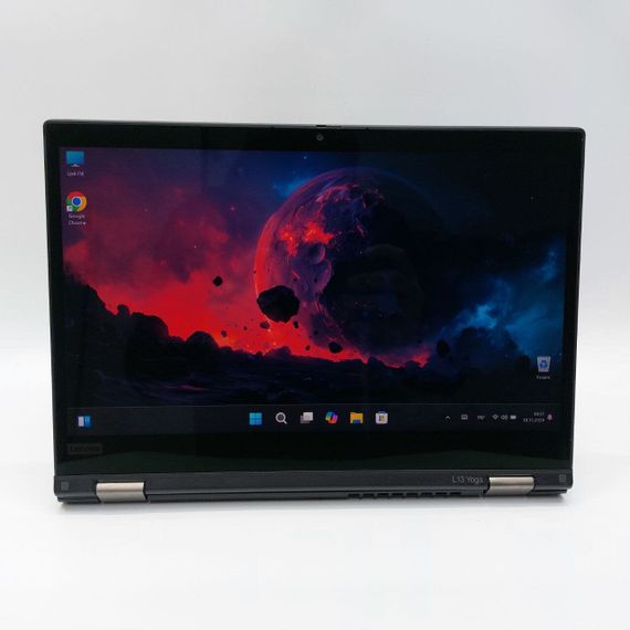 Ноутбук-трансформер Б-класс Lenovo ThinkPad L13 Yoga / 13.3" (1920x1080) IPS Touch / Intel Core i5-10210U (4 (8) ядра по 1.6 - 4.2 GHz) / 8 GB DDR4 / 512 GB SSD / Intel UHD Graphics for 10th Generation / WebCam / Win 11 Pro б/у | Зображення 6