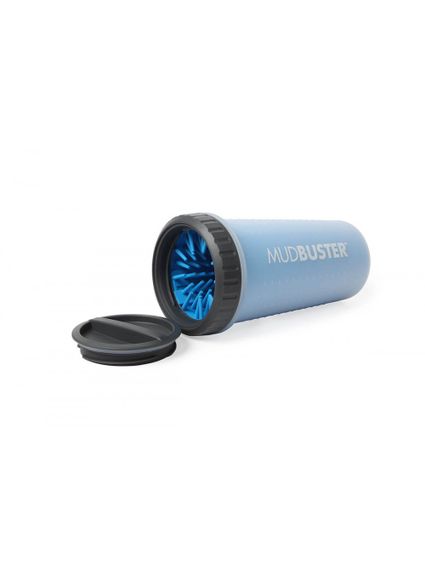 Dexas MudBuster Lidded лапомийка для собак, 22 см, блакитна