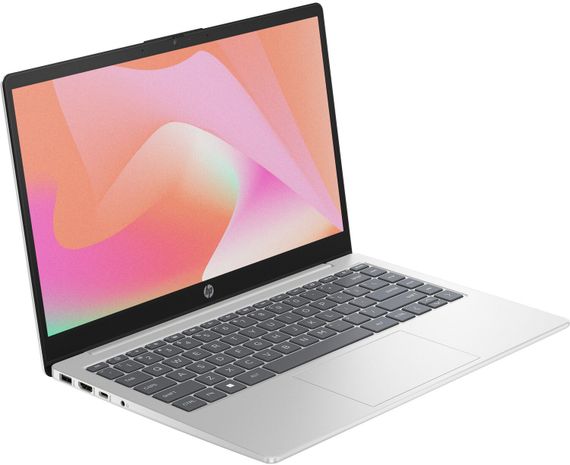 HP 14-ep0040ua 14" FHD IPS, 300n/i7-1355U (5.0)/16Gb/SSD512Gb/Intel Iris Xe/Підсв/DOS/Сріблястий | Зображення 1
