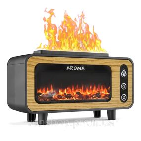 Світлодіодний USB зволожувач-аромадіфузор Vintage ретро Fireplace
