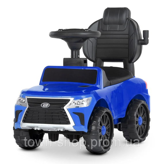 Каталка-толокар Bambi Racer M 4808EL-4 синий 2 в 1 | Зображення 3