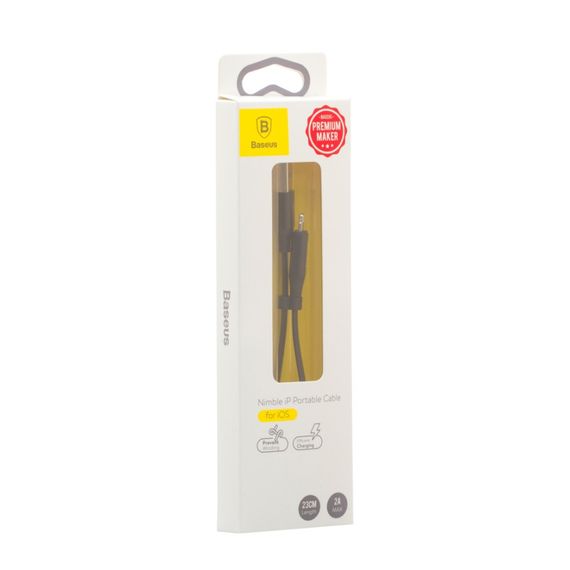 USB Baseus CALMBJ-B Lightning 23см | Зображення 1