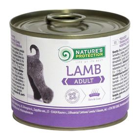 Корм Nature's Protection Adult Lamb влажный с ягнятиной для взрослых собак всех пород 200 гр
