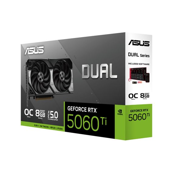 Відеокарта ASUS GeForce RTX5060Ti 8Gb DUAL OC (DUAL-RTX5060TI-O8G) | Зображення 6