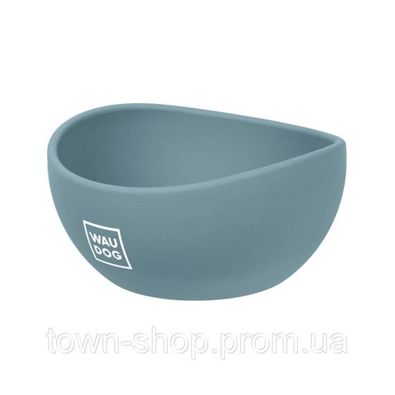 Миска WAUDOG Silicone, 250 мл серый | Зображення 2