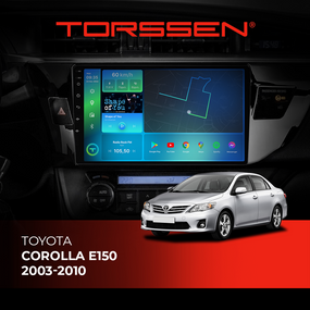 Штатна магнітола Torssen Toyota Corolla E150  2003-2010 NF9 Carplay