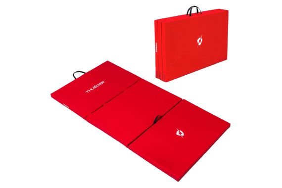 Матрац гімнастичний THUNDER MG-03, 197 х 90 х 5 см, червоний (MG-03-RED) | Зображення 6